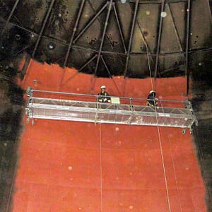 Plateforme suspendue Modulaho Trou d'Hommes