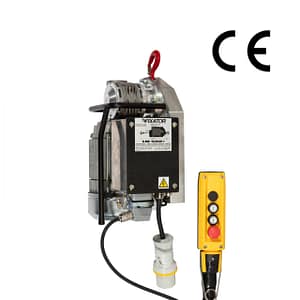 Treuil électrique de chantier LM, 300-500kg, 110V, 240V et 400V